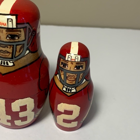 VINTAGE Alabama Crimson Tide: Nesting Dolls Set - Picture 7 of 11